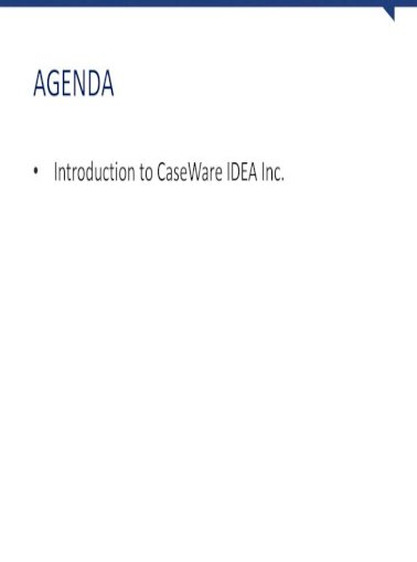 caseware idea version 9 report reader not responding