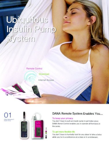DANA R Remote System - Medias Insulin Pump System 01 DANA Diabeca e I i P