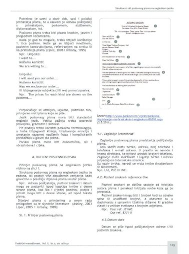 Hrvatskom pdf i engleskom poslovno dopisivanje na [PDF] POSLOVNO